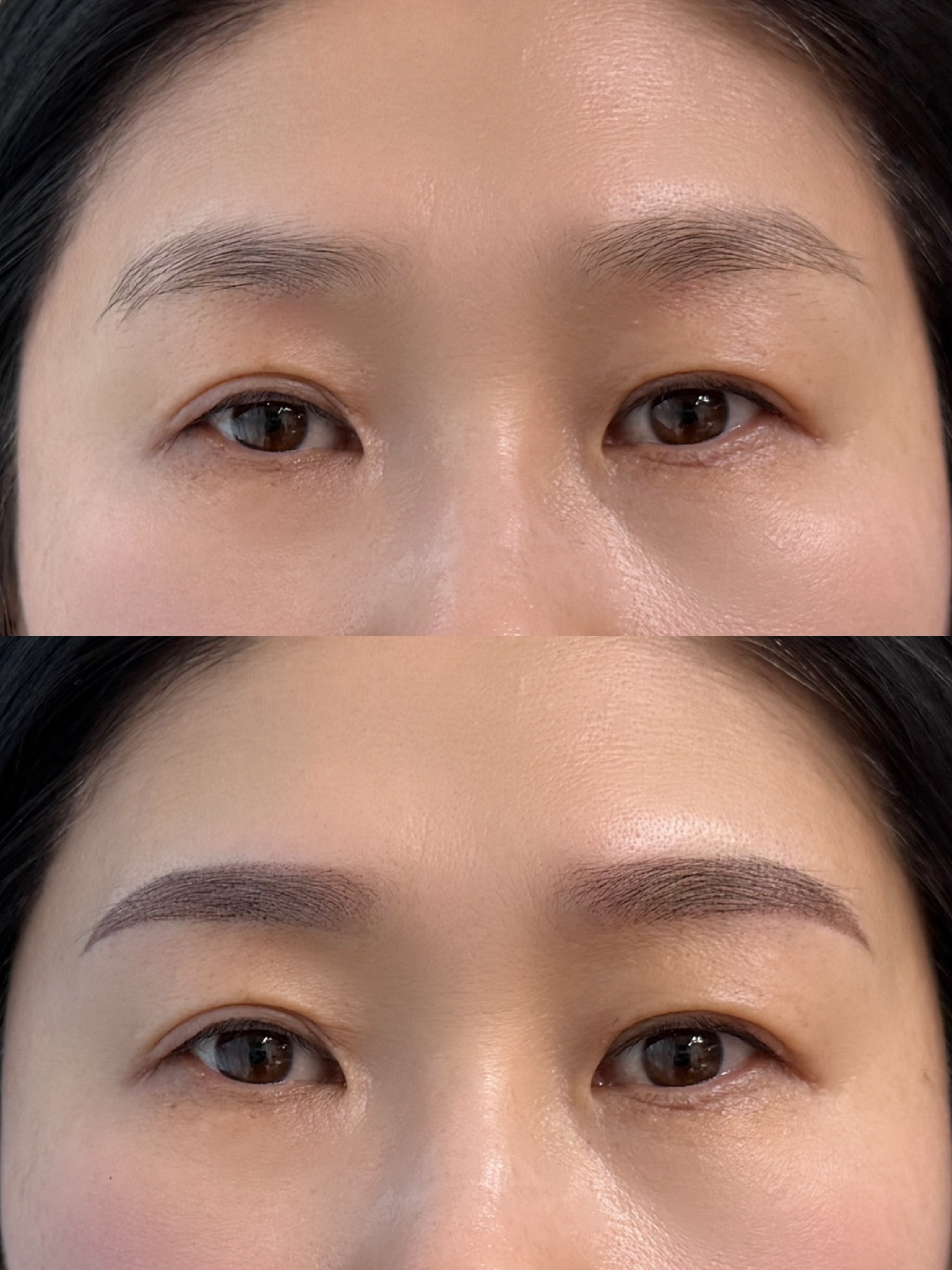 눈썹 문신 시술 사례 2